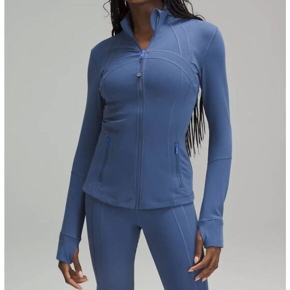 LULULEMON ATHLETICA Define jacket in Pitch Blue Size 2 - Picture 1 of 8